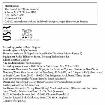 SACD L'Orchestre De La Suisse Romande: Neeme Jarvi conducts Chabrier