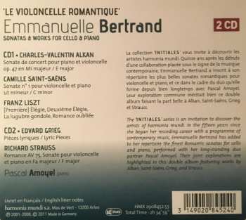 CD Emmanuelle Bertrand: Le Violoncelle Romantique