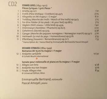 CD Emmanuelle Bertrand: Le Violoncelle Romantique