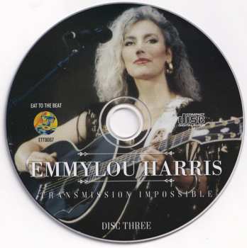 3CD Emmylou Harris: Transmission Impossible (Legendary Radio Broadcasts From The 1970s & 1990s)