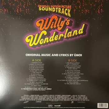 LP Émoi: Willy's Wonderland (Original Motion Picture Soundtrack) CLR | LTD | PIC