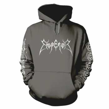 Merch Emperor: Hooded Sweatshirt In The Nightside Eclipse (black And White)