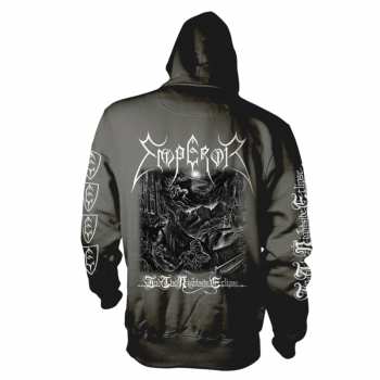 Merch Emperor: Mikina S Kapucí In The Nightside Eclipse (black And White) S