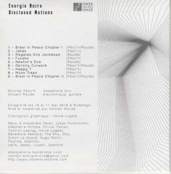 CD Energie Noire: Disclosed Motions