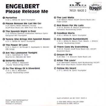 CD Engelbert Humperdinck: Please Release Me