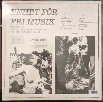 LP Enhet För Fri Musik: Dokument 1: Improvisationer Och Bandmusik För Vilt Dansande Själar LTD