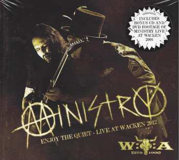 2CD/DVD Ministry: Enjoy The Quiet - Live At Wacken 2012