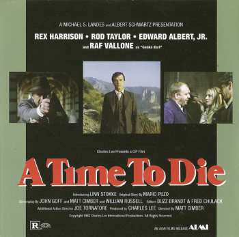 CD Ennio Morricone: A Time To Die (Original Soundtrack) LTD