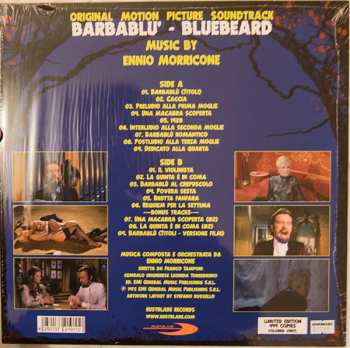 LP Ennio Morricone: Barbablu' (Original Motion Picture Soundtrack) LTD | CLR