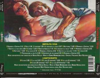 CD Ennio Morricone: Sepolta Viva - L'Anticristo (Original Motion Picture Soundtracks)