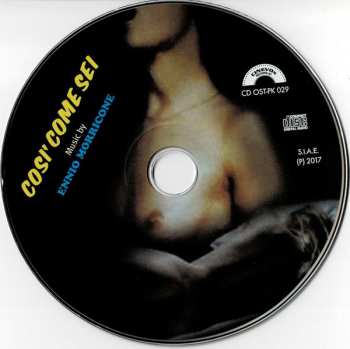 CD Ennio Morricone: Cosi' Come Sei (Colonna Sonora Originale Del Film)