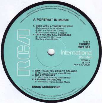 LP Ennio Morricone: A Portrait In Music