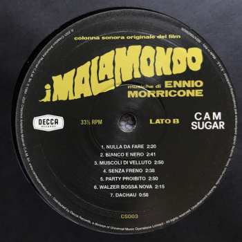 2LP Ennio Morricone: I Malamondo