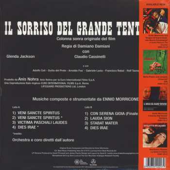 LP Ennio Morricone: Il Sorriso Del Grande Tentatore (Colonna Sonora Originale) LTD