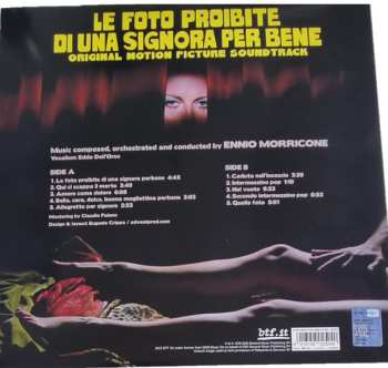 LP Ennio Morricone: Le Foto Proibite Di Una Signora Per Bene (Original Motion Picture Soundtrack) CLR | LTD