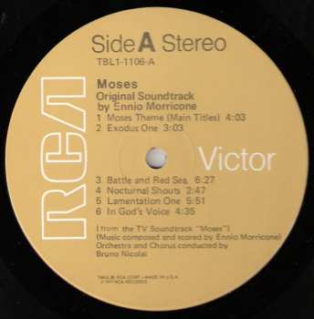 LP Ennio Morricone: Moses (Original Motion Picture Soundtrack)