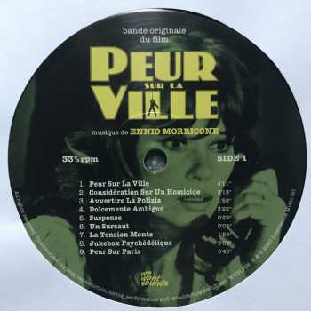 2LP Ennio Morricone: Peur Sur La Ville