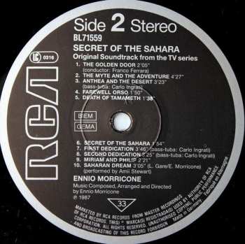 LP Ennio Morricone: Secret Of The Sahara (Original Soundtrack From The TV Series) 