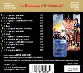CD Ennio Morricone: La Ragazza E Il Generale (The Girl And The General) LTD | NUM