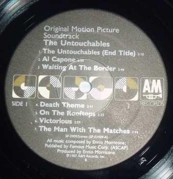 LP Ennio Morricone: The Untouchables (Original Motion Picture Soundtrack)