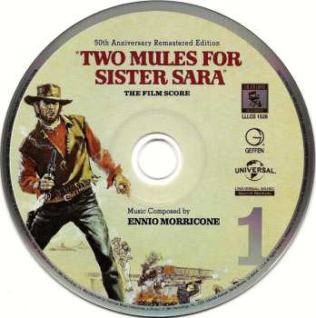 2CD Ennio Morricone: Two Mules For Sister Sara (50th Anniversary Remastered Edition) LTD