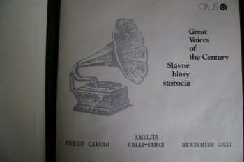 3LP/Box Set Enrico Caruso: Great Voices Of The Century (3xLP + BOX + INSERT)
