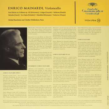 LP Enrico Mainardi: Enrico Mainardi Spielt  