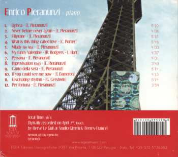 CD Enrico Pieranunzi: Parisian Portraits