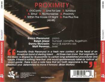 CD Enrico Pieranunzi: Proximity