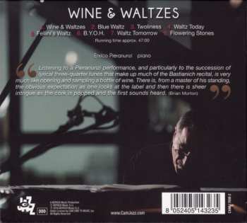 CD Enrico Pieranunzi: Wine & Waltzes