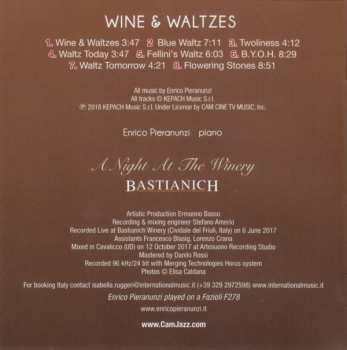 CD Enrico Pieranunzi: Wine & Waltzes