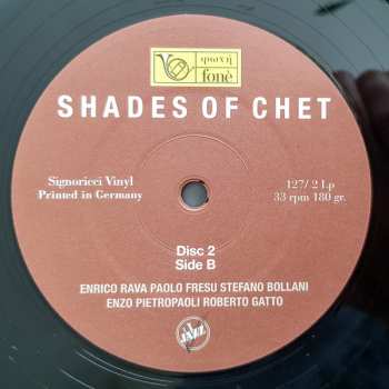 2LP Paolo Fresu: Shades Of Chet LTD
