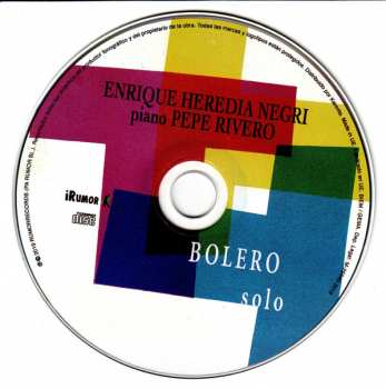 CD Enrique Heredia: Bolero Solo