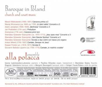 SACD Ensemble Alla Polacca: Baroque In Poland