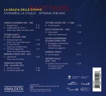 CD Ensemble La Cigale: La Grazia Delle Donne