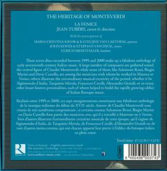 7CD/Box Set Ensemble La Fenice: The Heritage Of Monteverdi