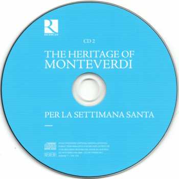 7CD/Box Set Ensemble La Fenice: The Heritage Of Monteverdi