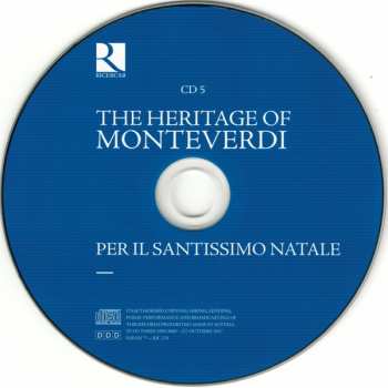 7CD/Box Set Ensemble La Fenice: The Heritage Of Monteverdi