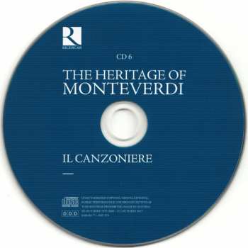 7CD/Box Set Ensemble La Fenice: The Heritage Of Monteverdi