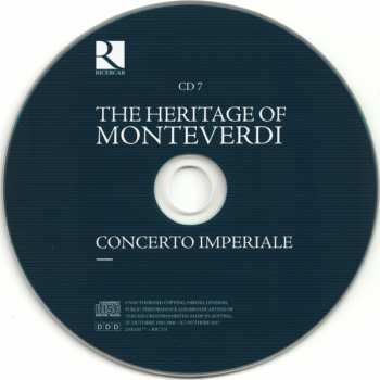7CD/Box Set Ensemble La Fenice: The Heritage Of Monteverdi