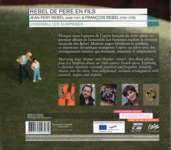 CD Ensemble Les Surprises: Rebel de Père En Fils