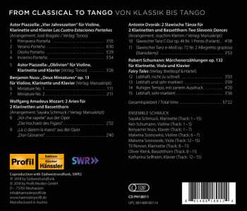 CD Ensemble Schmuck: From Classical To Tango
