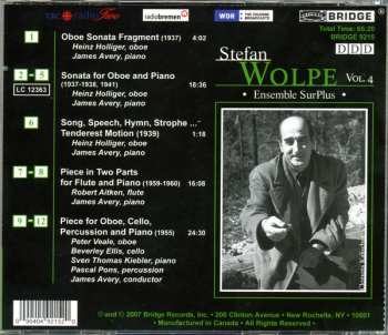CD Stefan Wolpe: Stefan Wolpe Vol.4