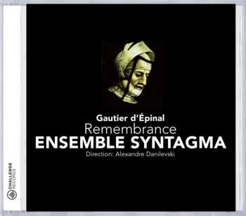 Album Ensemble Syntagma: Remembrance