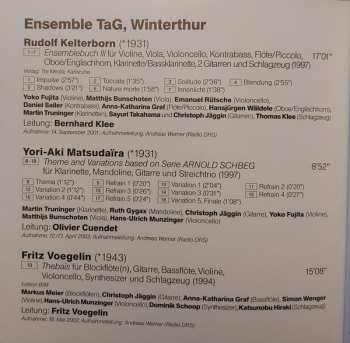 CD Ensemble TaG: Neue Musik Winterthur