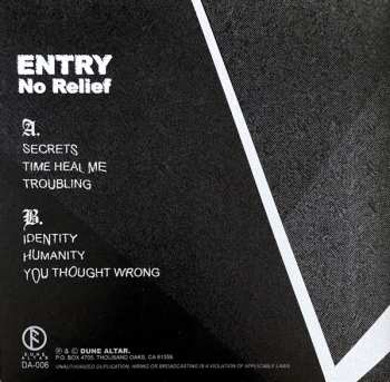 SP Entry: No Relief