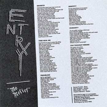 SP Entry: No Relief