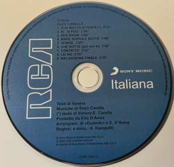 CD Enzo Carella: Sfinge