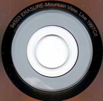 CD Erasure: Mountain View-Live 1997