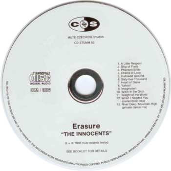 CD Erasure: The Innocents